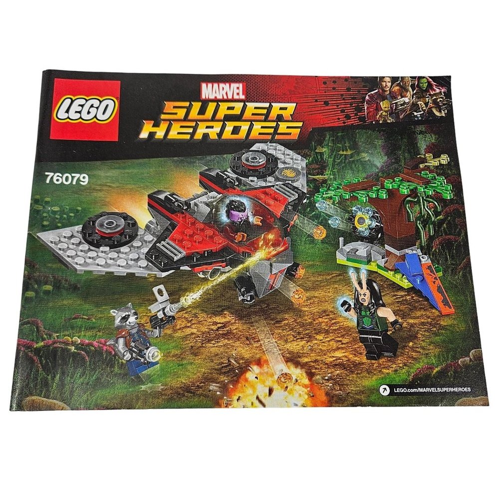 Lego Guardians of the Galaxy 2 76079 Manual Instruction Book ONLY No Bricks Figs